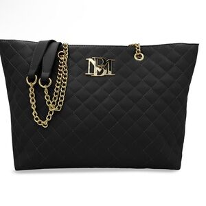 New Badgley Mischka Quilted Tote